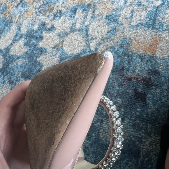 Ballet Pink closed toed Jimmy Choos - Picture 10 of 13